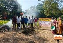 लॉयन्स क्लब तर्फे स्वच्छता अभियान…