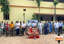 सावित्री फुले की बेटियोंके रूप में 26 लड़कियों को साइकिलें मिलीं…