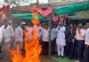 भेंडाळा परिसरात जमीन अधिग्रहण आदेशाची शेतकऱ्यांकडून जाहीर होळी; १२ मार्चला जिल्हाधिकारी कार्यालयासमोर धरणे व मुंडन आंदोलनाचा इशारा…