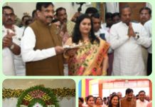 गडचिरोलीत माता कन्यका परमेश्वरी मंदिराची प्राणप्रतिष्ठा: श्रद्धा, साहस आणि एकतेचे भव्य प्रतीक ठरले देवालय…