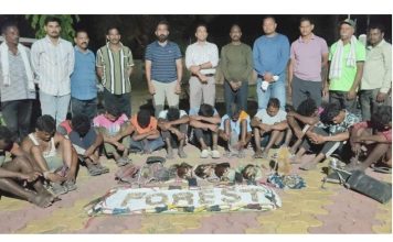 आलापल्ली जंगलात संघटित शिकारीचा मोठा पर्दाफाश; १२ जण अटकेत, कारवाईतूनच यंत्रणेवर गंभीर प्रश्न…
