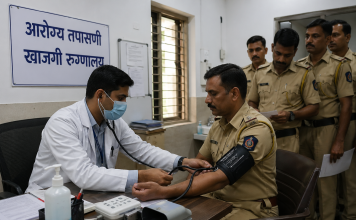 मुख्यमंत्र्यांच्या जिल्ह्यातच पोलिसांच्या आरोग्याकडे दुर्लक्ष? खासगी रुग्णालयांत तपासणीचा बोजा; पोलिस कर्मचाऱ्यांत नाराजी…