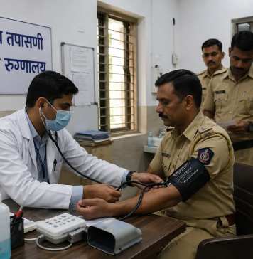 मुख्यमंत्र्यांच्या जिल्ह्यातच पोलिसांच्या आरोग्याकडे दुर्लक्ष? खासगी रुग्णालयांत तपासणीचा बोजा; पोलिस कर्मचाऱ्यांत नाराजी…