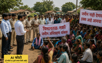 विमानतळ भू-अधिग्रहणाचा वाद चिघळला; आता जनगणनेलाही ग्रामस्थांचा ठाम विरोध…