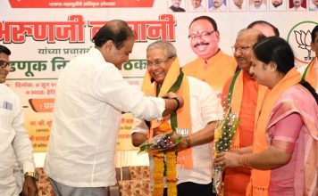 गडचिरोली-चंद्रपूर- वर्धा मतदारसंघात अरुण लाखानी बिनविरोध…