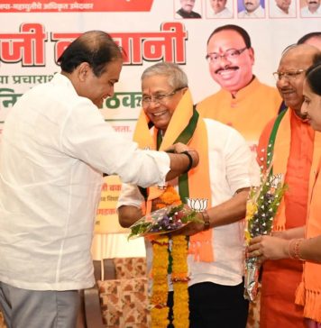 गडचिरोली-चंद्रपूर- वर्धा मतदारसंघात अरुण लाखानी बिनविरोध…