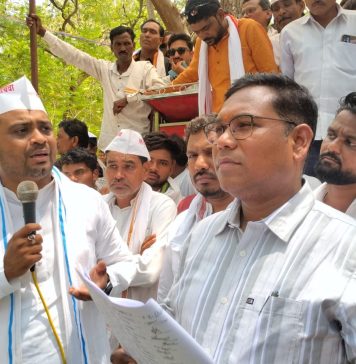 “शेतकऱ्यांचा निर्धार कायम; पालकमंत्री येईपर्यंत आंदोलन मागे घेणार नाही” — गडचिरोलीत भूमी अधिग्रहणविरोधी संघर्ष तीव्र, कलम 37 वरूनही संताप…