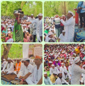 ५ हजार शेतकऱ्यांचा गडचिरोलीत एल्गार; जिल्हाधिकारी कार्यालयासमोर बेमुदत आंदोलन, मागण्या मान्य होईपर्यंत माघार नाही…