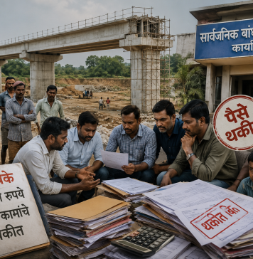 “सहा पुलांच्या बांधकामाचे कोट्यवधी रुपये थकीत; आर्थिक विवंचनेत भागीदाराचा मृत्यू, 250 कुटुंबांचे भविष्य टांगणीला”